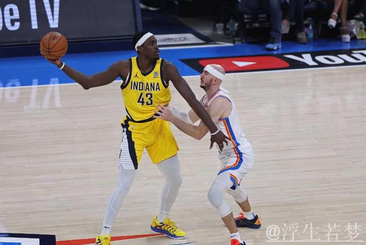 6月14日总决赛：雷霆对决步行者 西亚卡姆精彩表现